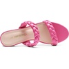 image:imageDREAM PAIRS Womens Two Braided Strap Low Heels For Women Open Toe Block Chunky Heels Sandals Holiday Party Wedding Dress Pumps ShoesHot Pink
