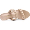 image:imageDREAM PAIRS Womens Two Braided Strap Low Heels For Women Open Toe Block Chunky Heels Sandals Holiday Party Wedding Dress Pumps ShoesNude