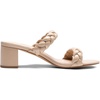 image:imageDREAM PAIRS Womens Two Braided Strap Low Heels For Women Open Toe Block Chunky Heels Sandals Holiday Party Wedding Dress Pumps ShoesNude