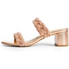 image:imageDREAM PAIRS Womens Two Braided Strap Low Heels For Women Open Toe Block Chunky Heels Sandals Holiday Party Wedding Dress Pumps ShoesRose Goldrhinestone