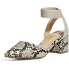 Beige/Snake/Pu