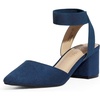 Navy/Suede