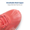 image:imageDREAM PAIRS Boys Girls Sneakers Kids Tennis Running Shoes EZONs EZPlays Athletic Sport Gym Lightweight Breathable ShoesWatermelon Red