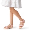 image:imageDREAM PAIRS Girls Espadrille Flatform Platform Wedge Open Toe Summer Sandals for Little Kid Big Kid Casual Vacation or Formal UsePinksuede