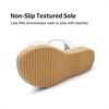image:imageDREAM PAIRS Girls Espadrille Flatform Platform Wedge Open Toe Summer Sandals for Little Kid Big Kid Casual Vacation or Formal UseWhitedenim