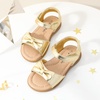 image:imageDREAM PAIRS Girls Sandals Fashion Bow Summer Shoes for ToddlerLittle KidGold