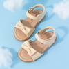 image:imageDREAM PAIRS Girls Sandals Fashion Bow Summer Shoes for ToddlerLittle KidKhaki