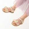 image:imageDREAM PAIRS Girls Sandals Fashion Bow Summer Shoes for ToddlerLittle KidKhaki