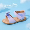 image:imageDREAM PAIRS Girls Sandals Fashion Bow Summer Shoes for ToddlerLittle KidLightPurple