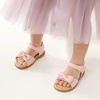 image:imageDREAM PAIRS Girls Sandals Fashion Bow Summer Shoes for ToddlerLittle KidPink