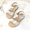 image:imageDREAM PAIRS Girls Sandals Fashion Bow Summer Shoes for ToddlerLittle KidSilver