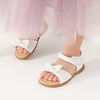 image:imageDREAM PAIRS Girls Sandals Fashion Bow Summer Shoes for ToddlerLittle KidWhite