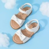 image:imageDREAM PAIRS Girls Sandals Fashion Bow Summer Shoes for ToddlerLittle KidWhite