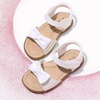 image:imageDREAM PAIRS Girls Sandals Fashion Bow Summer Shoes for ToddlerLittle KidWhiteglitter