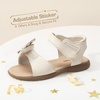 image:imageDREAM PAIRS Girls Sandals Fashion Bow Summer Shoes for ToddlerLittle KidWhitepu