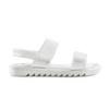 image:imageDREAM PAIRS Girls Sandals Glitter Two Strapped Casual Open Toe Sandals Little KidBig KidWhitepu