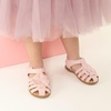 image:imageDREAM PAIRS Girls ToddlerLittle Kid ClosedToe Flower Summer Dress Sandals ShoesPink