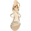 image:imageDREAM PAIRS Womens Strappy Stiletto High Heels Open Toe Rhinestone Wedding Dress Shoes Sparkly SandalsGoldrhinestone