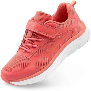 image:imageDREAM PAIRS Boys Girls Sneakers Kids Tennis Running Shoes EZONs EZPlays Athletic Sport Gym Lightweight Breathable ShoesWatermelon Red