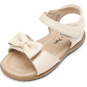 image:imageDREAM PAIRS Girls Sandals Fashion Bow Summer Shoes for ToddlerLittle KidWhitepu