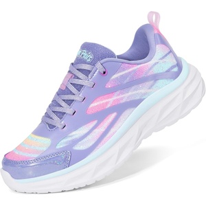 image:imageDREAM PAIRS Girls Shoes Sneakers Kids Tennis Shoes Lightweight Lace Up Running Casual Walking Shoes