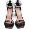 image:imageDREAM PAIRS Black High Heels Chunky Block Square Toe Heels for Women Sexy Dressy Open Toe Chain Heel Sandals Size 8 SDHS2231W