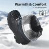 image:imageDREAM PAIRS Boys Girls Snow Boots Waterproof Outdoor Warm Cozy AntiSlip Mid Calf Faux Fur Lining Winter Shoes for LittleBig KidsBlackGreyRoyal