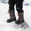 image:imageDREAM PAIRS Boys Girls Snow Boots Waterproof Outdoor Warm Cozy AntiSlip Mid Calf Faux Fur Lining Winter Shoes for LittleBig KidsNavyGreyOrange