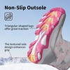 image:imageDREAM PAIRS Kids Waterproof Snow Boots with Hook and Loop Mid Calf Faux Fur Lining Winter BootsGrayWhiteRed