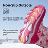 image:imageDREAM PAIRS Kids Waterproof Snow Boots with Hook and Loop Mid Calf Faux Fur Lining Winter BootsRose Red