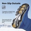 image:imageDREAM PAIRS Kids Waterproof Snow Boots with Hook and Loop Mid Calf Faux Fur Lining Winter BootsRoyal Blue