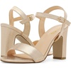 image:imageDREAM PAIRS Womens Chunky Heels Open Toe Ankle Strap High Block Comfy Dress Heel Sandals Pumps ShoesGold