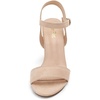 image:imageDREAM PAIRS Womens Chunky Heels Open Toe Ankle Strap High Block Comfy Dress Heel Sandals Pumps ShoesNudeSuede
