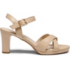 image:imageDREAM PAIRS Womens Chunky Heels Open Toe Ankle Strap Sparkly Heels Pump SandalsNudepu
