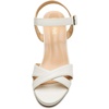 image:imageDREAM PAIRS Womens Chunky Heels Open Toe Ankle Strap Sparkly Heels Pump SandalsWhitePu