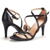 image:imageDREAM PAIRS Womens Fashion Stilettos Open Toe Pump Heel SandalsBlackPu