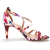 image:imageDREAM PAIRS Womens Fashion Stilettos Open Toe Pump Heel SandalsFloral