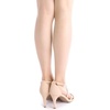 image:imageDREAM PAIRS Womens Fashion Stilettos Open Toe Pump Heel SandalsNudeNubuck