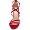 image:imageDREAM PAIRS Womens Fashion Stilettos Open Toe Pump Heel SandalsRedsuede