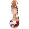 image:imageDREAM PAIRS Womens NILE Fashion Stilettos Open Toe Pump Heel SandalsFloral
