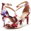 image:imageDREAM PAIRS Womens NILE Fashion Stilettos Open Toe Pump Heel SandalsFloral