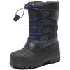image:imageDREAM PAIRS Boys Girls Snow Boots Waterproof Outdoor Warm Cozy AntiSlip Mid Calf Faux Fur Lining Winter Shoes for LittleBig KidsBlackGreyRoyal