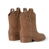 image:imageDREAM PAIRS Girls Cowgirl Boots Cowboy Boots with Low Heel Western Embroidered Fashion Mid Calf Shoes for ToddlerLittle KidBig KidCamel