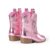 image:imageDREAM PAIRS Girls Cowgirl Boots Cowboy Boots with Low Heel Western Embroidered Fashion Mid Calf Shoes for ToddlerLittle KidBig KidPink