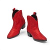 image:imageDREAM PAIRS Girls Cowgirl Cowboy Rhinestone Boots Ankle Low Heel Dress BootiesRed