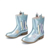 image:imageDREAM PAIRS Girls Cowgirl Cowboy Western Mid Calf Tassel BootsBlue