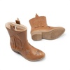 image:imageDREAM PAIRS Girls Cowgirl Cowboy Western Mid Calf Tassel BootsCamel