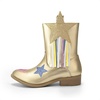 image:imageDREAM PAIRS Girls Cowgirl Cowboy Western Mid Calf Tassel BootsGold