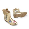 image:imageDREAM PAIRS Girls Cowgirl Cowboy Western Mid Calf Tassel BootsGold