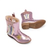 image:imageDREAM PAIRS Girls Cowgirl Cowboy Western Mid Calf Tassel BootsPink